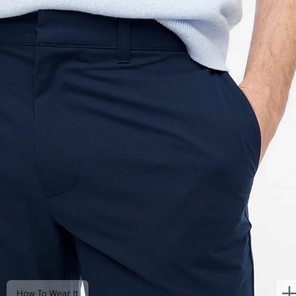 J. Crew Navy Blue Performance Athletic Shorts